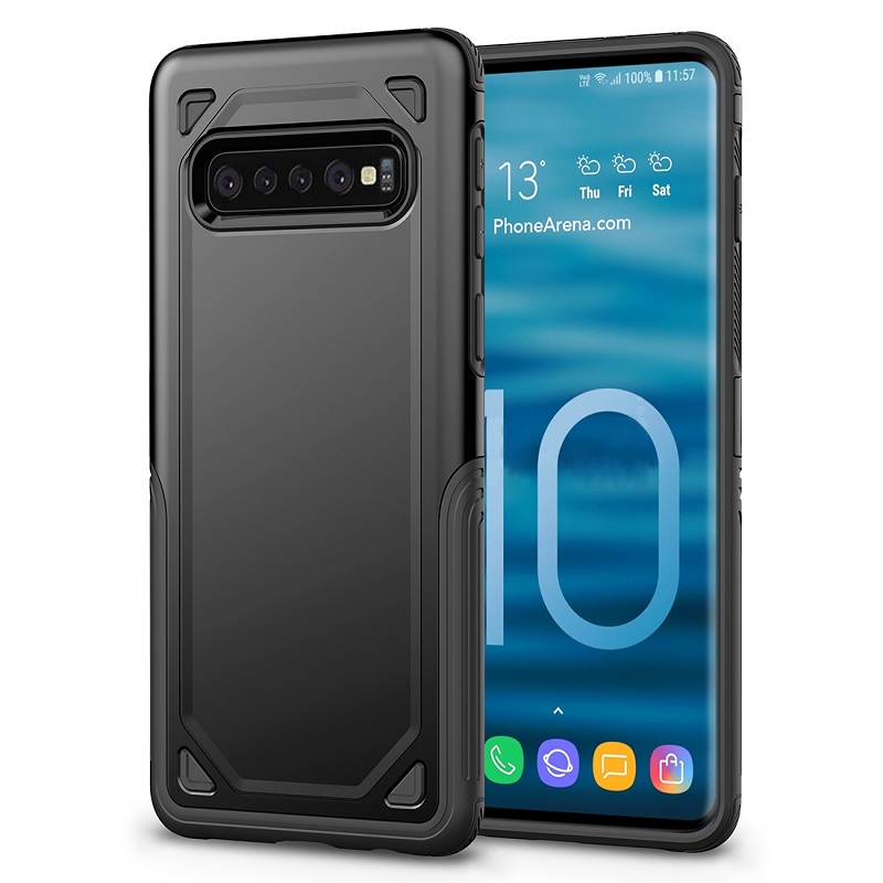 mobiletech-samsung-galaxy-S10 Plus-shockproof-case-black